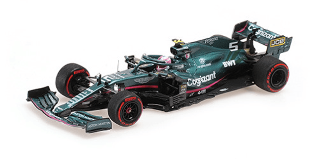 AMR21 Vettel 2021 Azerbaijan GP (Podium P2) [1:43]
